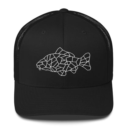 Karpfen-Logo Trucker-Cap