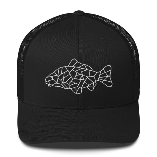 carp logo trucker cap